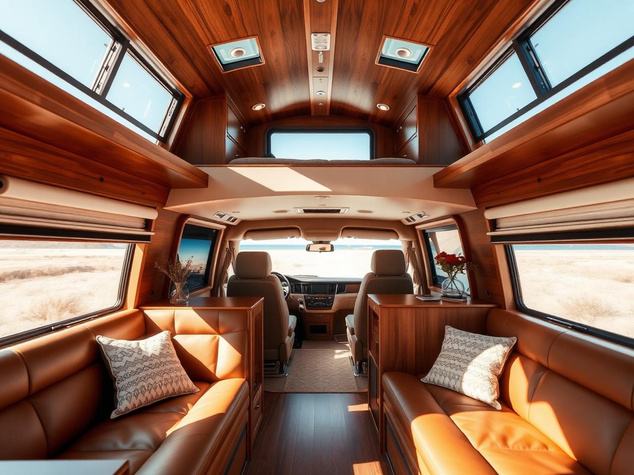 Premium caravan interior